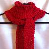 #SS 28,
Polyester chenille,
Red,
$48