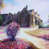 "Buckland Manor"   
10  1/4" x 15  1/4" -   
w/mat   16" x 21" -  
$115