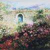 "The Garden at Kiftsgate Court"   
10" x 14" -  
w/mat  15  1/2"  x 19  3/4" -  
$115
